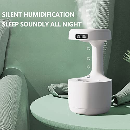 Humidificador USB, 800 ml, gran capacidad, tecnología de contracorriente, apagado automático de 4 horas, para uso doméstico y de oficina