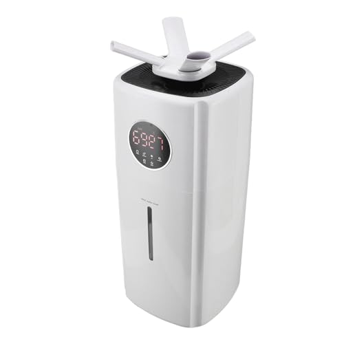 Humidificadores para Habitaciones Grandes, Humidificadores Grandes con Riego Automático ABS para Tiendas (Enchufe de la UE)