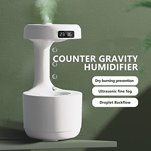 Humidificador USB, 800 ml, gran capacidad, tecnología de contracorriente, apagado automático de 4 horas, para uso doméstico y de oficina