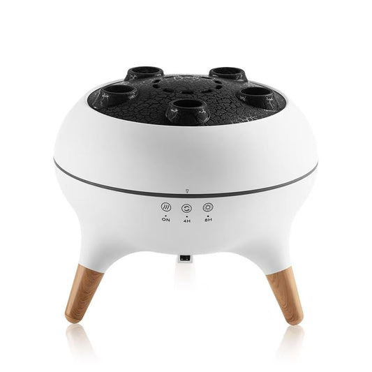 Humidificador, difusor de aroma de 250 ml con mando a distancia, temporizador, 7 colores degradados con luces LED ambientales, humidificador de aire para el hogar, oficina, dormitorio