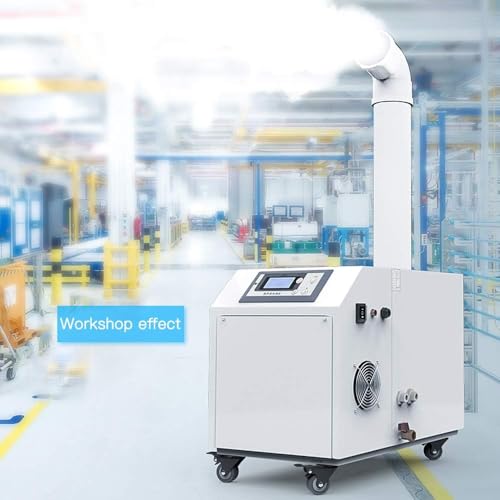 Humidificador Industrial Ultrasónico Comercial, Humidificador Ultrasónico De Niebla Fría De 600 W, Humidificadores Automáticos para Toda La Casa De 6 Kg/H, Humidificador Port, 3kg/H
