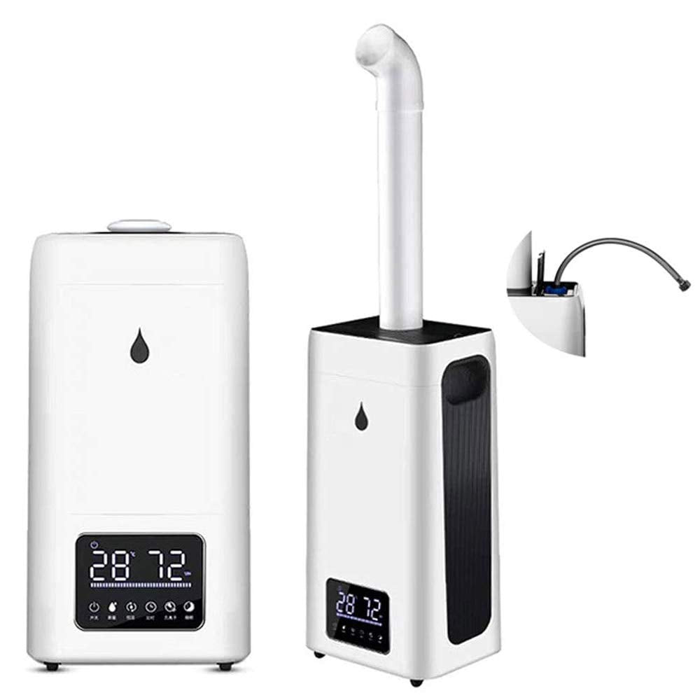 Humidificador De Aire Industrial,comercial Inteligente UltrasóNico Humidificador,23.8L De Gran Capacidad,constante Inteligente De La Humedad,control Remoto,con Tubo De Rociado Extendido De PVC