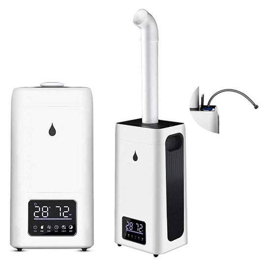 Humidificador De Aire Industrial,comercial Inteligente UltrasóNico Humidificador,23.8L De Gran Capacidad,constante Inteligente De La Humedad,control Remoto,con Tubo De Rociado Extendido De PVC