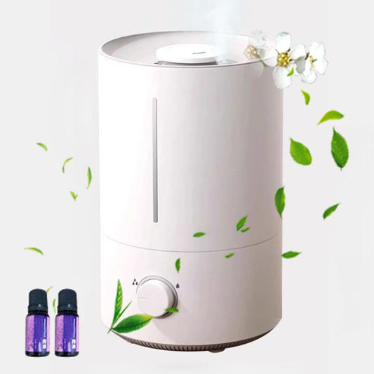 Humidificador para Dormitorio, humidificadores ultrasónicos de Niebla fría de 4 L con Velocidad de Niebla Grande de 300 ml/h, rotación de 360°, duración de 60 Horas, Apagado automático
