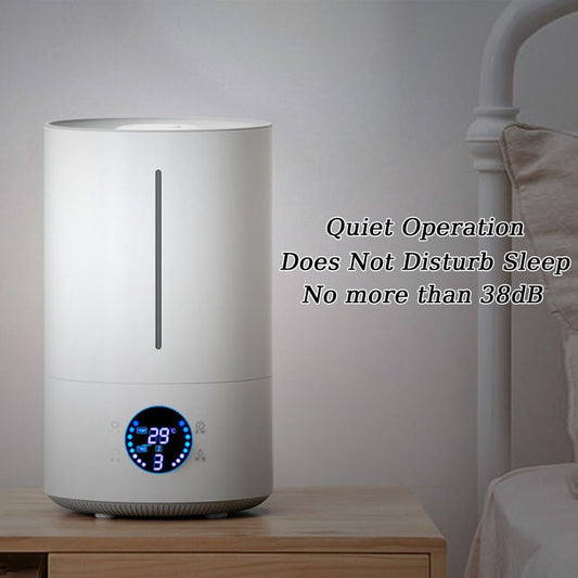 Humidificador para Dormitorio, humidificadores ultrasónicos de Niebla fría de 4 L con Velocidad de Niebla Grande de 300 ml/h, rotación de 360°, duración de 60 Horas, Apagado automático