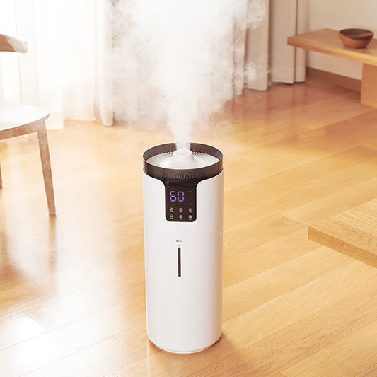 Humidificadores Humidificador ultrasónico de Niebla fría Grande de 16 L, Gran Capacidad del Tanque de Agua, Funciona hasta 26 Horas, Bandeja difusora de Aroma y Apagado automático