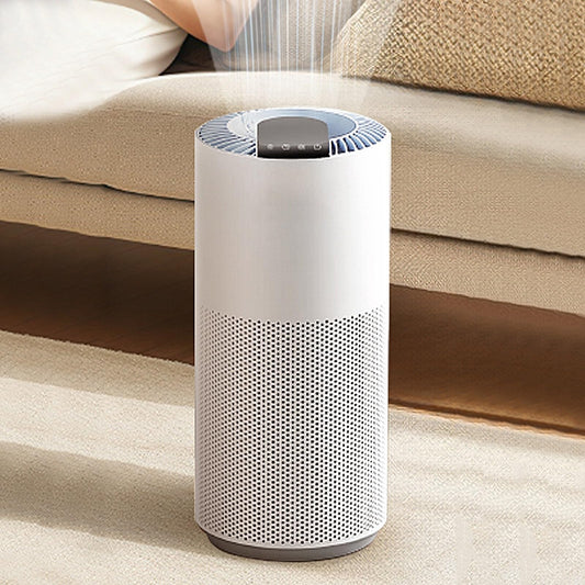 Humidificador de Aire 5L para Dormitorio, Duración de La Batería de 6.4H, 30.1dB Silencioso Humidificador Pequeño, 2 Velocidades Humidificador para 30-70㎡